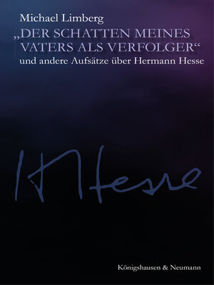 cover image of »Der Schatten meines Vaters als Verfolger«